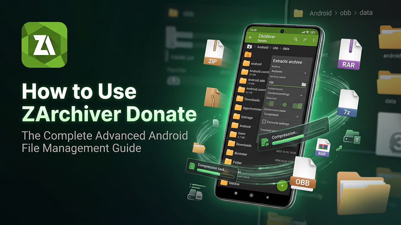 how to use zarchiver donate