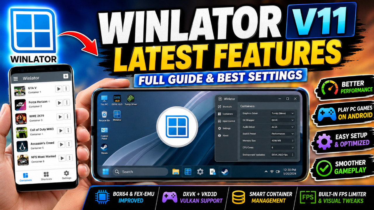 winlator latest version features